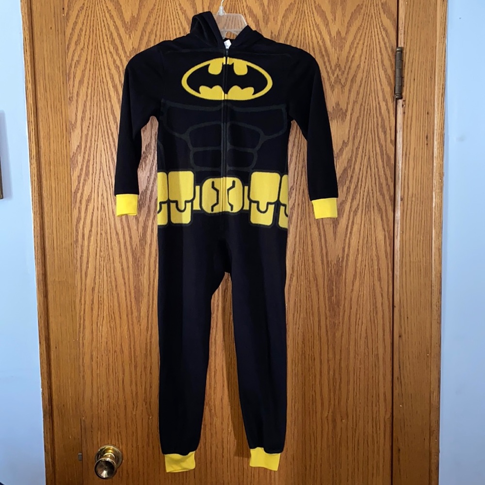 Kids X-Small Lego Batman fleece pajamas